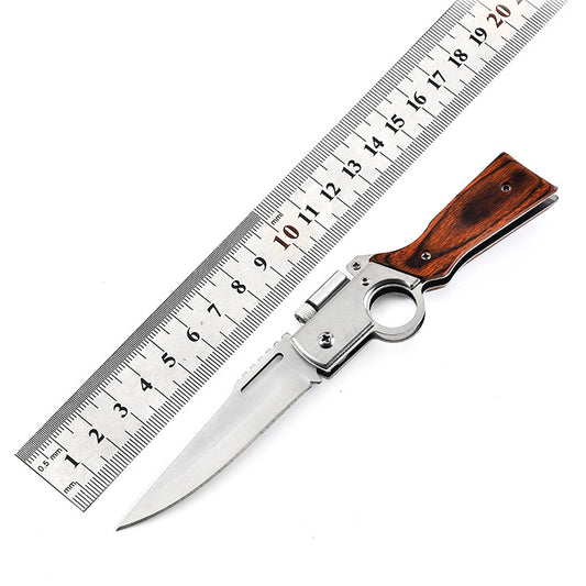 Folding Multifunctional Outdoor Multi-stainless Steel A Self-defense Tactical Knife