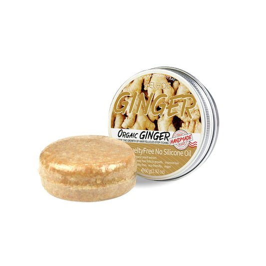 Ginger Soap, Anti-Loss Hair Care Tight Hair Clean And Smooth Hair Moisturizing Scalp Shampoo Soap