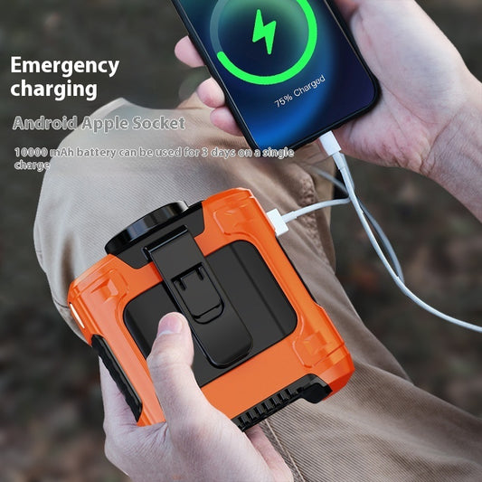 Outdoor High-temperature Service Wrist Hanging Fan Usb Rechargeable