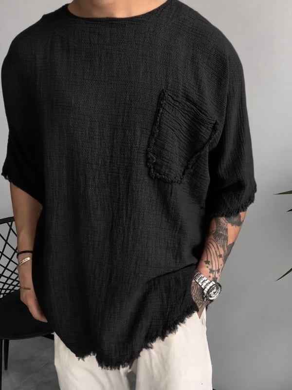 Linen Short-Sleeve T-Shirt