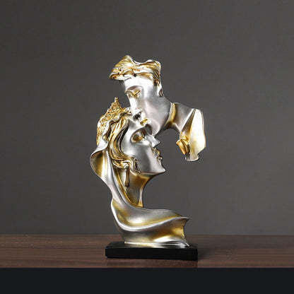 Abstract art couple decoration living room wine cabinet study decoration figure sculpture handicrafts