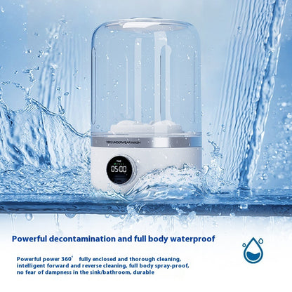 Mini Rechargeable Washing Machine Underwear Travel Portable