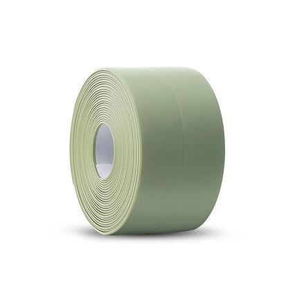 3.2M Self-adhesive Sealing Tape PVC Oil-Proof Kitchen Sink Edge Caulk Tape Waterproof Bathroom Toilet Corner Wall Sticker