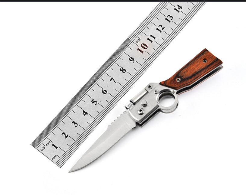 Folding Multifunctional Outdoor Multi-stainless Steel A Self-defense Tactical Knife