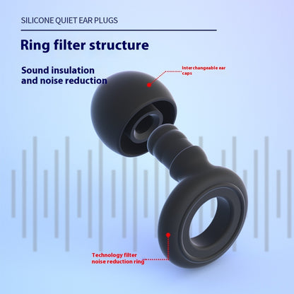 Silicone Earplugs Special For Sleep Do Not Hurt Ears Soundproof Earplugs