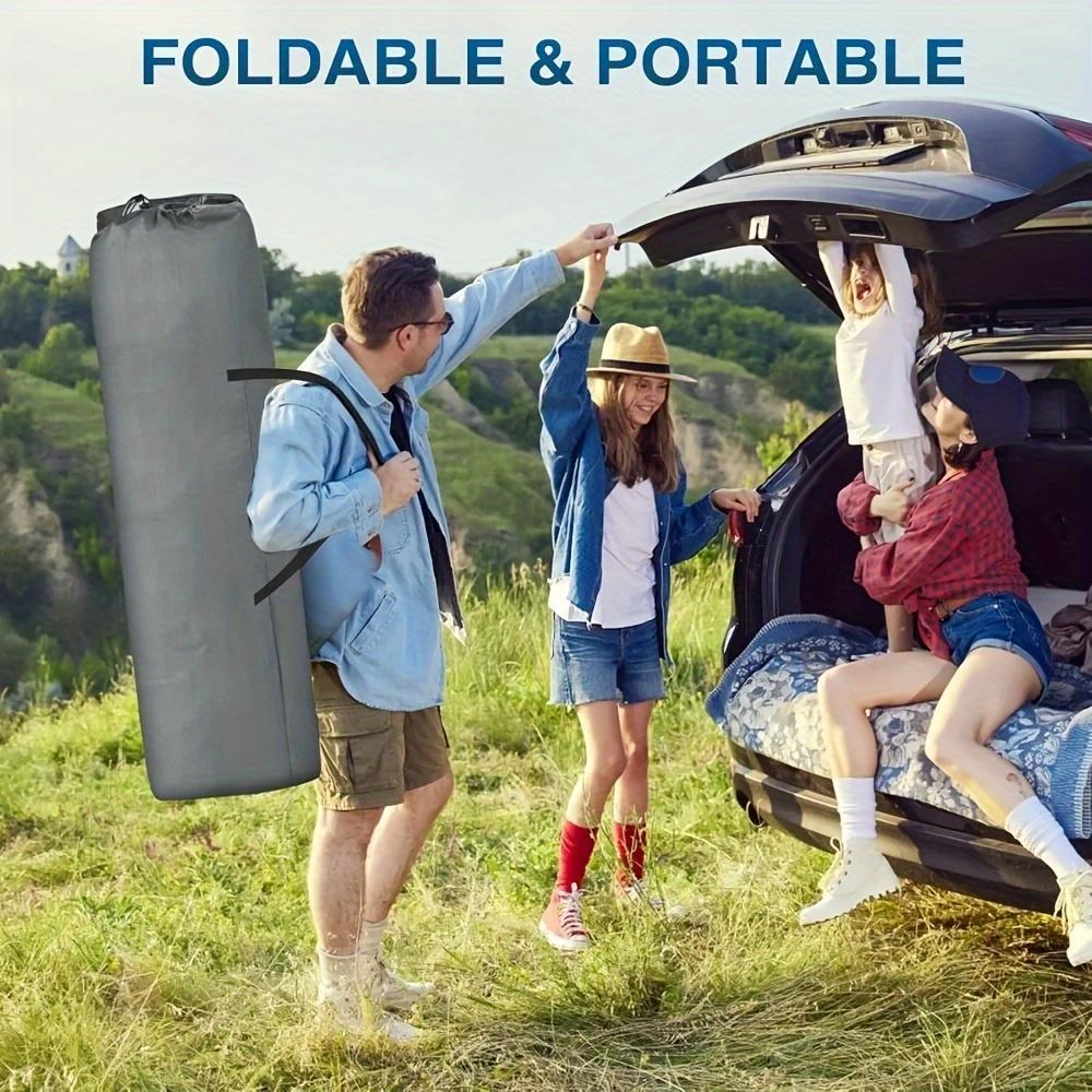 Black Heavy Duty Foldable Camp Cot With Storage Bag - Portable For Travel, Home Office & RV Trips