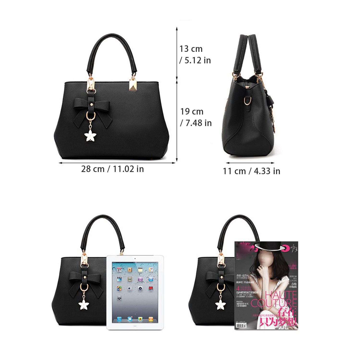 Women's Handbags, New Top Handle Shoulder & Messenger Tote Bag