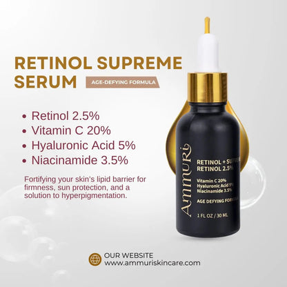 Ammuri Advanced Supreme Retinol Anti-Wrinkle Treatment Serum