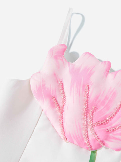 Dress & Fleur Girls Flower Occasion Dress in Ivory