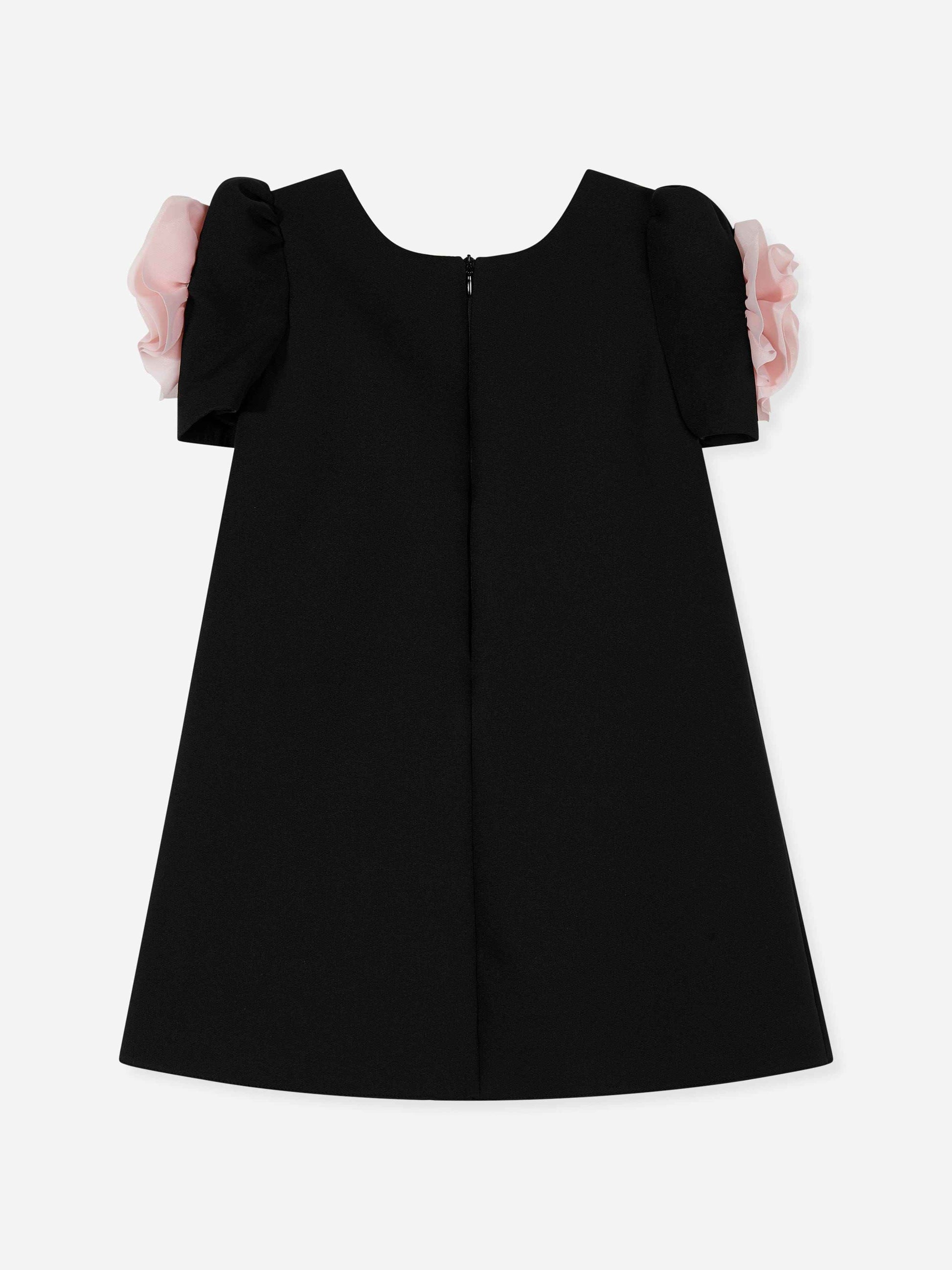 Dress & Fleur Girls Flower Occasion Dress in Black