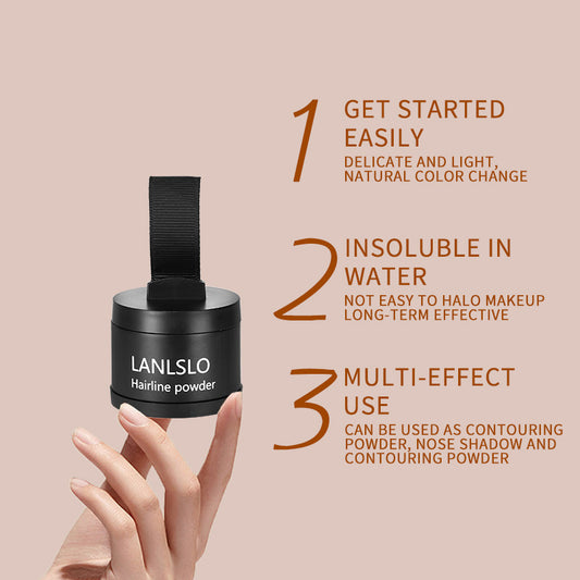 Hairline Powder Mud Hair Replacement Headline Powder Waterproof Shadow Shading Powder