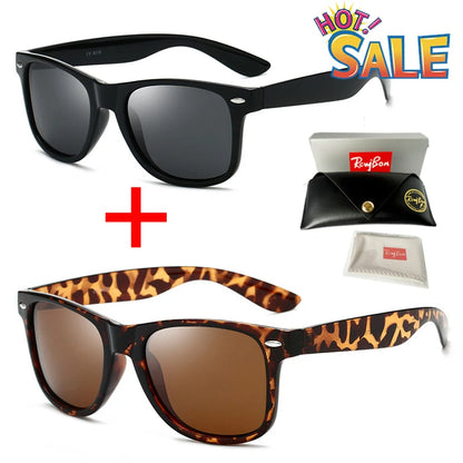 Classic RCWJBON 2140 Polarized Sunglasses Unisex Driving Sunglasses Luxury Fashion Designer Sunglasses Coating UV400 Eyewear