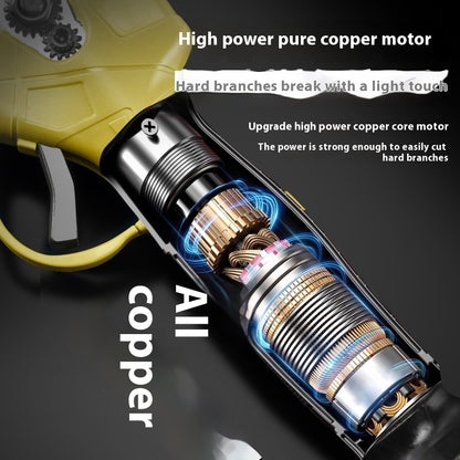 Electric Pruning Knife Lithium Battery Wireless Brushless Electric Clippers