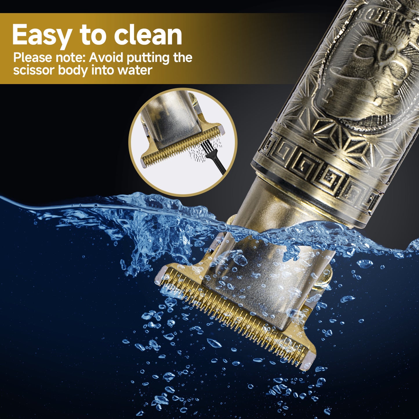 Professional Mens Hair Clippers Shaver Trimmers Machine Cordless Beard Electric